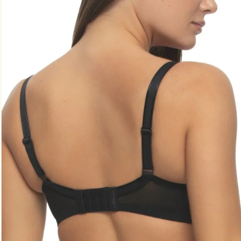 Felina Peridot Unlined Lace Bra, size 36D - Picture 5 of 12